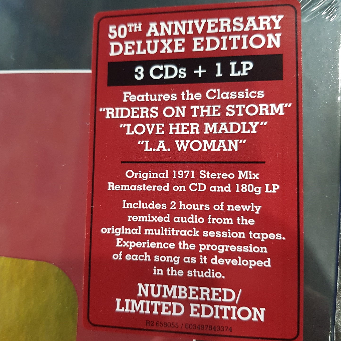 DOORS - LA WOMAN 50TH ANNIVERSARY (3CD +1LP) BOX SET