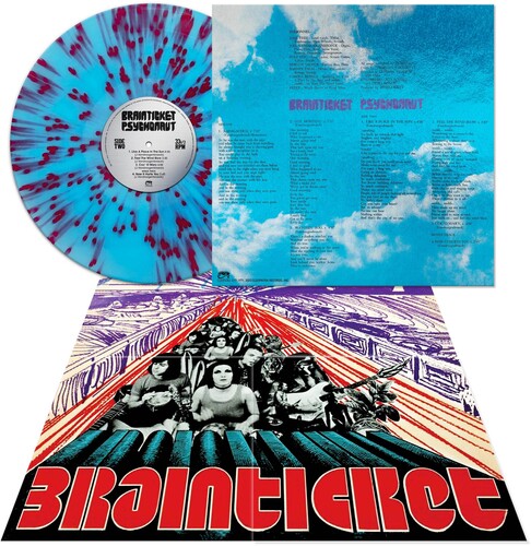 Brainticket: Psychonaut - Blue/red Splatter