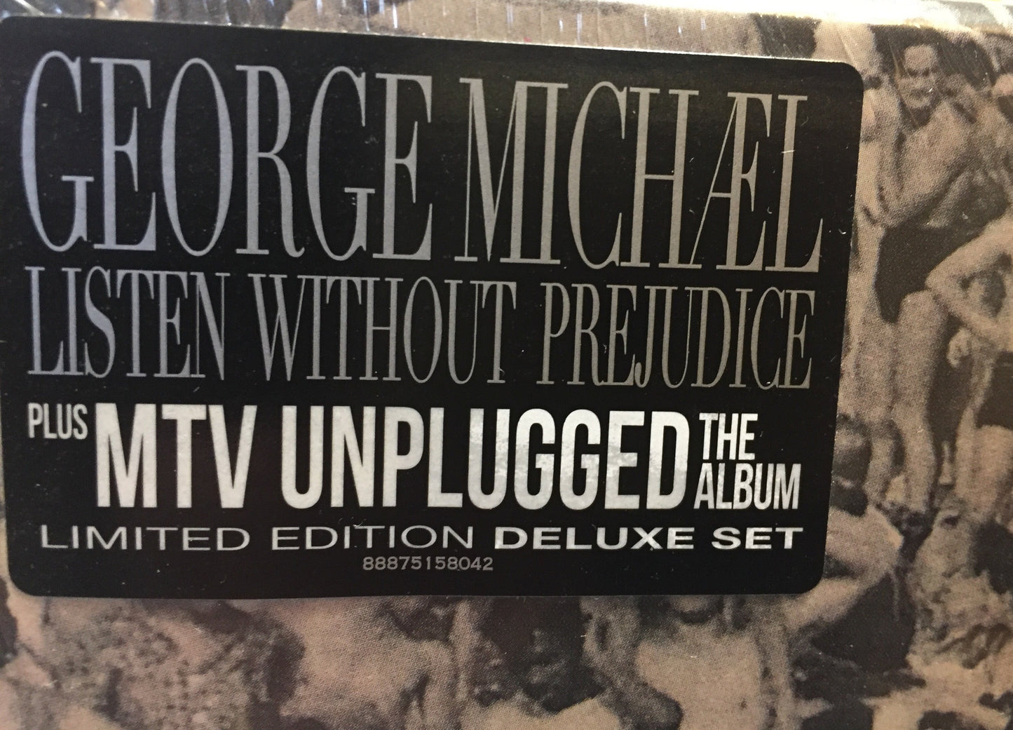 GEORGE MICHAEL - LISTEN WITHOUT PREJUDICE / MTV UNPLUGGED (3CD/DVD) BOX SET