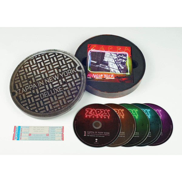 FRANK ZAPPA - ZAPPA IN NEW YORK (4OTH ANNIVERSARY DELUXE EDITION 5CD) CD BOX SET