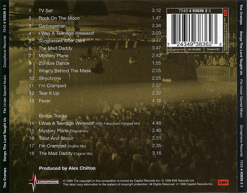 CRAMPS - SONGS THE LORD TAUGHT US CD