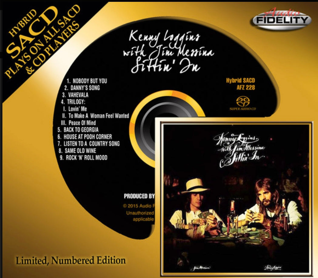 KENNY LOGGINS WITH JIM MESSINA – SITTIN' IN SACD CD