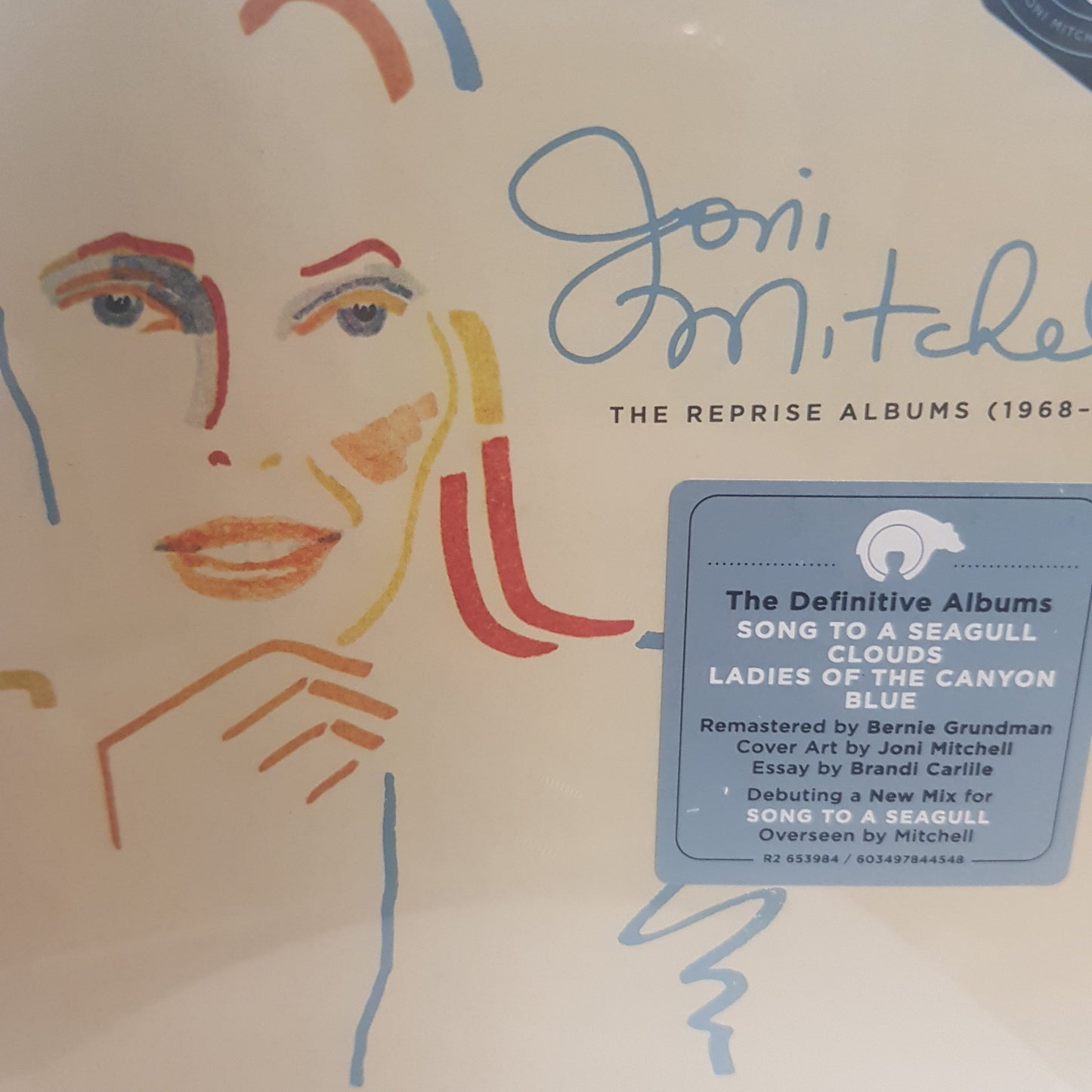 JONI MITCHELL - THE REPRISE ALBUM (1968-1971 4CD) BOX SET