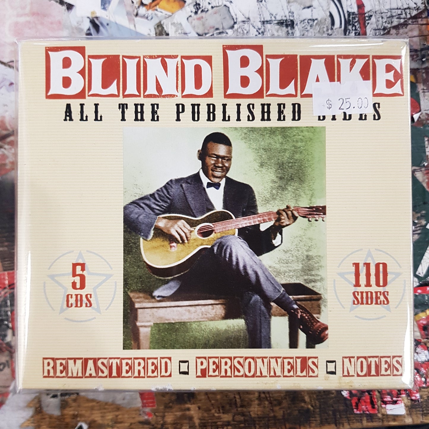 BLIND BLAKE- ALL THE PUBLISHED SIDES (USED 5CD BOX SET) CD