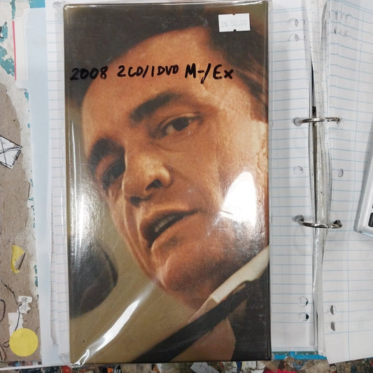 JOHNNY CASH - LIVE AT FOLSOM PRISON (USED 2008 2CD 1DVD BOX SET M- EX)