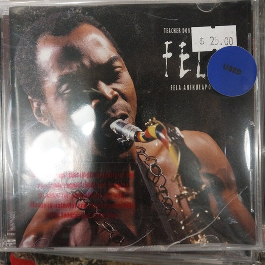 FELA KUTI - TEACHER DONT TEACH ME NONSENSE (USED CD)