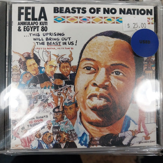 FELA KUTI - BEASTS OF NO NATION (USED CD)