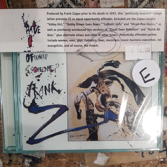 FRANK ZAPPA - DID I OFFEND SOMEONE CD