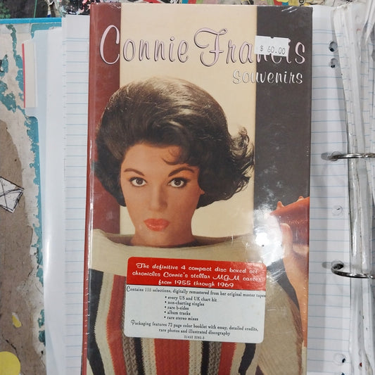 CONNIE FRANCIS - SOUVENIRS 4CD BOX SET