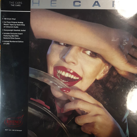 CARS - SELF TITLED (RHINO HIGH FIDELITY) VINYL