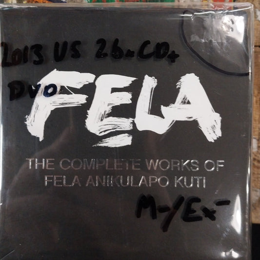 FELA KUTI - THE COMPLETE WORKS OF FELA ANIKULAPO KUTI (USED BOX SET 2013 U.S. 26CD DVD M-/M- EX-)