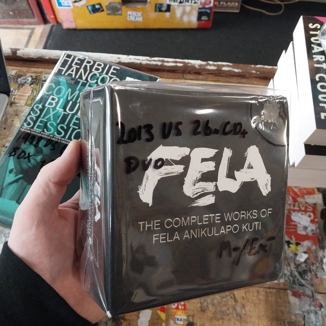 FELA KUTI - THE COMPLETE WORKS OF FELA ANIKULAPO KUTI (USED BOX SET 2013 U.S. 26CD DVD M-/M- EX-)