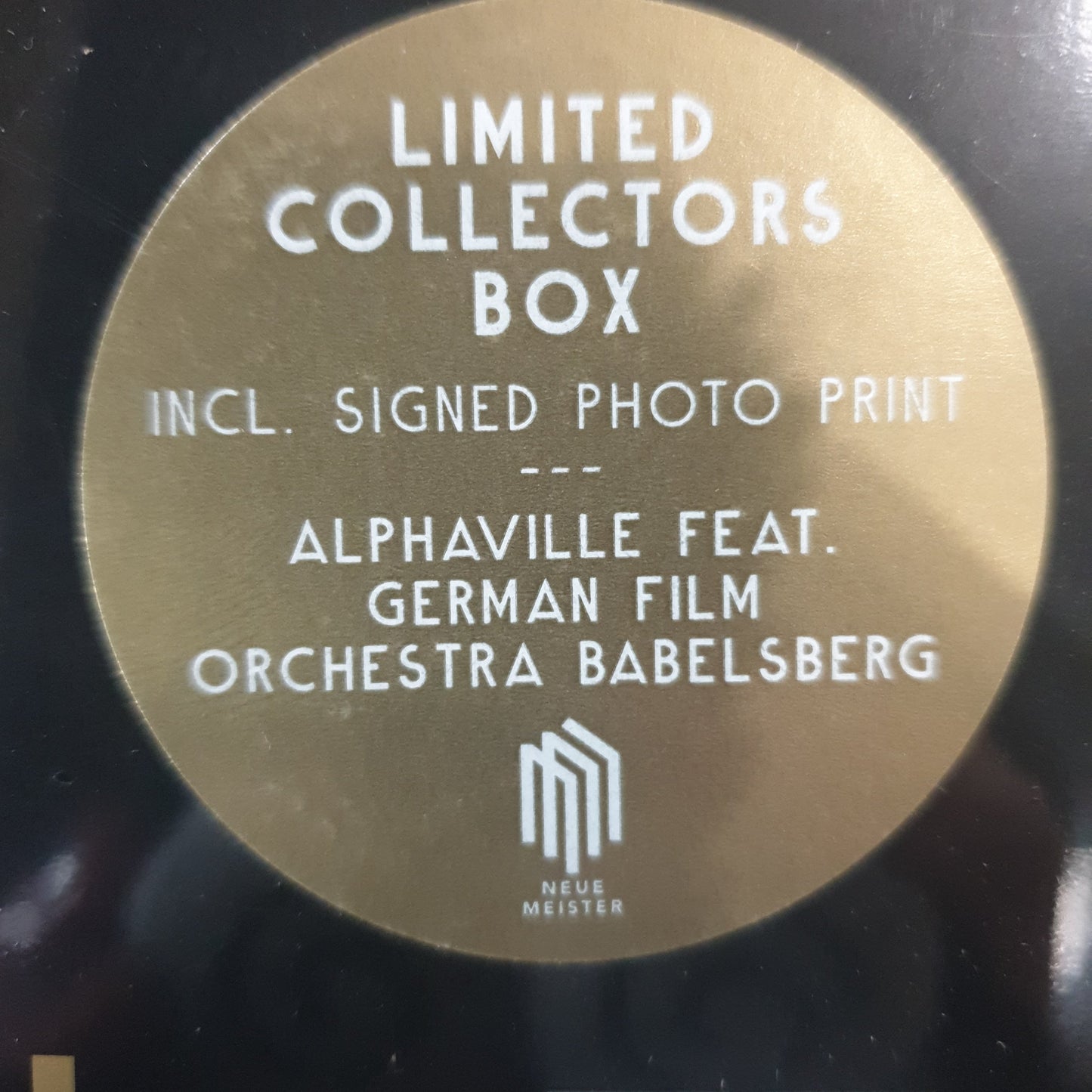 ALPHAVILLE - ETERNALLY YOURS (INCLUDES SIGNED PHOTO PRINT) (3LP+2CD+CASSETTE + MEMORY STICK) BOX SET