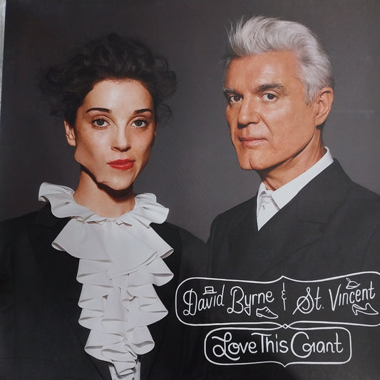 DAVID BYRNE AND ST. VINCENT - LOVE THIS GRANT (USED VINYL 2012 U.K. LP+CD EX+ M-)