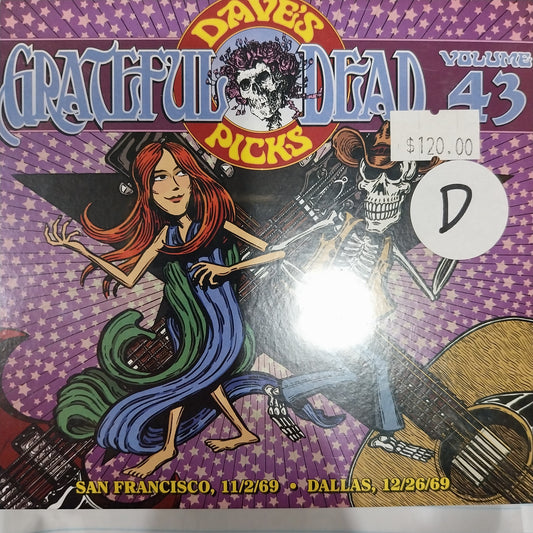 GRATEFUL DEAD - DAVES PICKS VOL.43. 3×CD SET