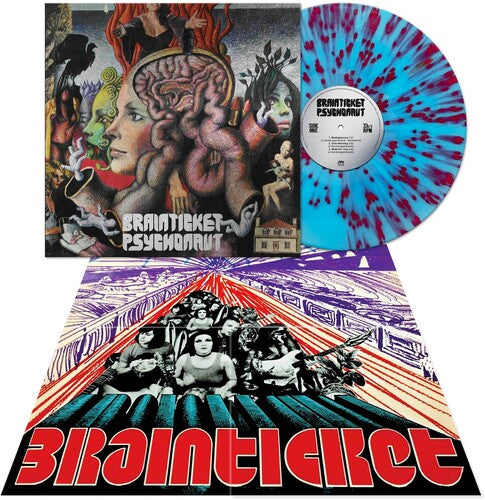 Brainticket: Psychonaut - Blue/red Splatter