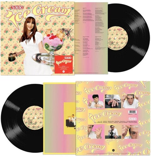 Salad: Ice Cream - 140-Gram Black Vinyl with Autographed Print