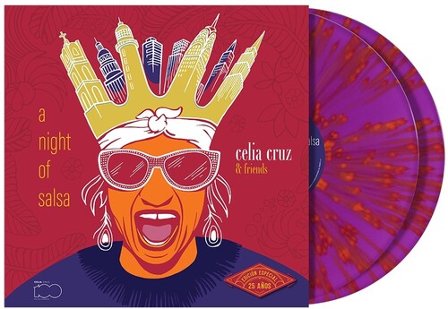 Celia Cruz: A Night Of Salsa   (25th Anniversary Edition) [Magenta Splatter LP]