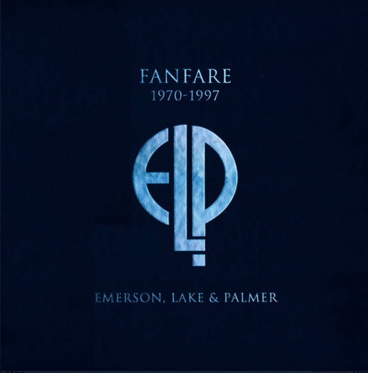 EMERSON, LAKE & PALMER - FANFARE 1970 - 1997 (18x CD, TRIPLE LP + 2x7") BOX SET