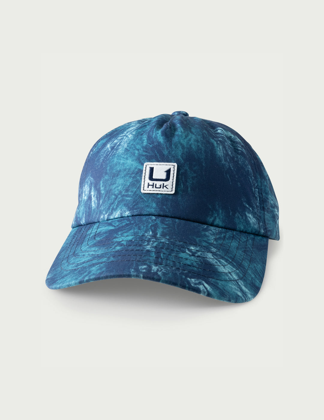 Womens Aqua Dye Dad Hat