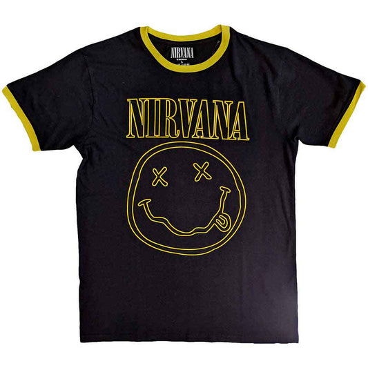Nirvana - Smiley Ringer