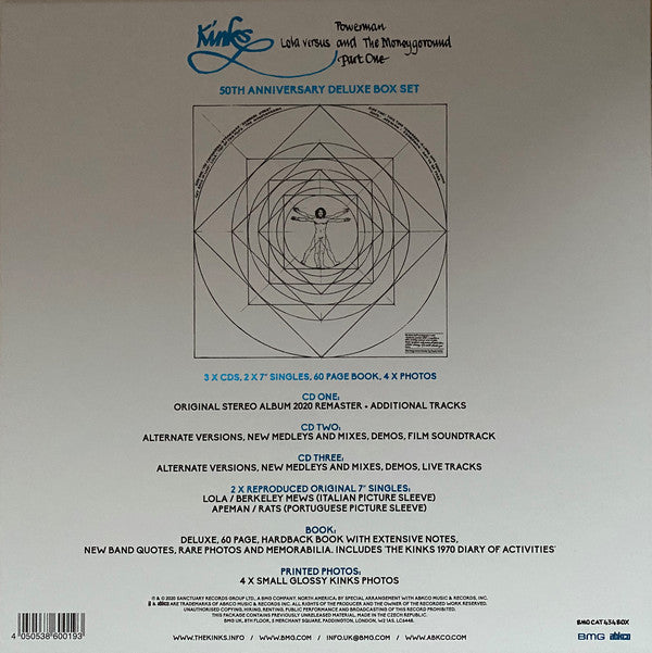 KINKS - LOLA VS... (3CD, 2x7", BOOK) BOX SET