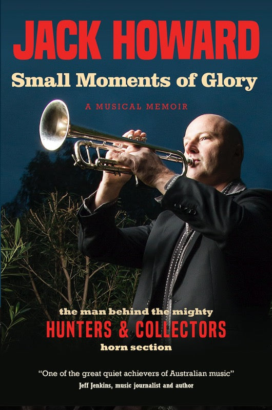 JACK HOWARD - SMALL MOMENTS OF GLORY / DOG SONGS BOOK + CD SIGNED