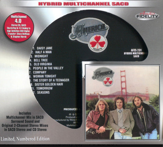 AMERICA – HEARTS SACD CD