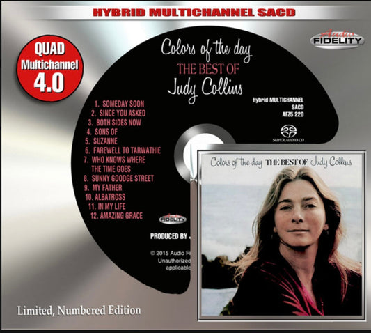 JUDY COLLINS – COLORS OF THE DAY THE BEST OF JUDY COLLINS  SACD CD