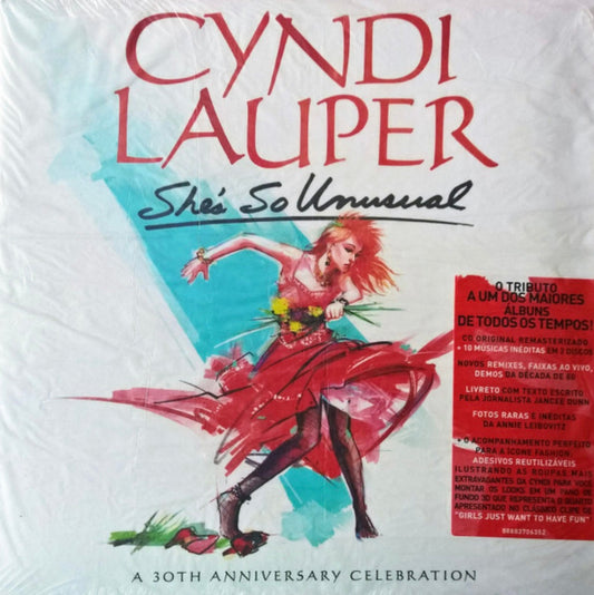 CYNDI LAUPER – SHE'S SO UNUSUAL (A 30TH ANNIVERSARY CELEBRATION (FOLD-OUT) CD