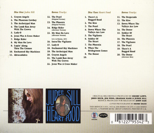 JUDEE SILL - ABRACADABRA: THE ASYLUM YEARS 2CD